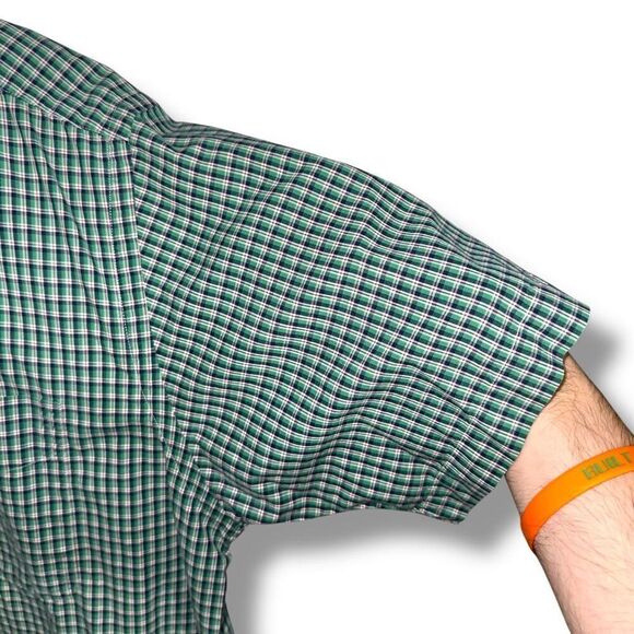 Green Polo Ralph Lauren Blake S/S Button Down Shirt Size M - Picture 5 of 7